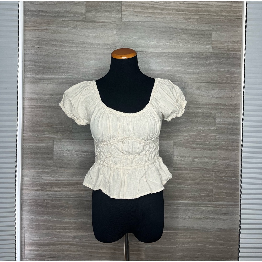 Cream Women's Blouse